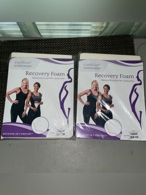 Contour MD Lipo Recovery Foam Pad  8” X 11” Post Surgery Liposuction QTY 2 NEW!